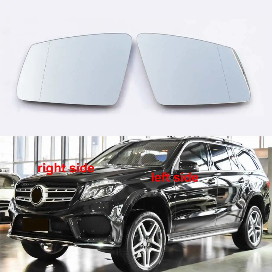 

Боковые зеркала для Benz A B C E S GLA GLK GLS Class W204 W212 W221, светоотражающие линзы, стекло для зеркала заднего вида с подогревом, 1 шт.