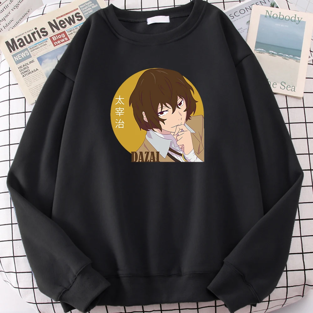 

Осаму дадзай Bungou Stray свитера для собак милые творческие толстовки Ретро Уличная мужская одежда флисовый большой спортивный костюм для мужчин