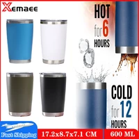 thermal mug beer cups stainless steel thermos for tea coffee water bottle vacuum insulated leakproof with lids tumbler drinkware
