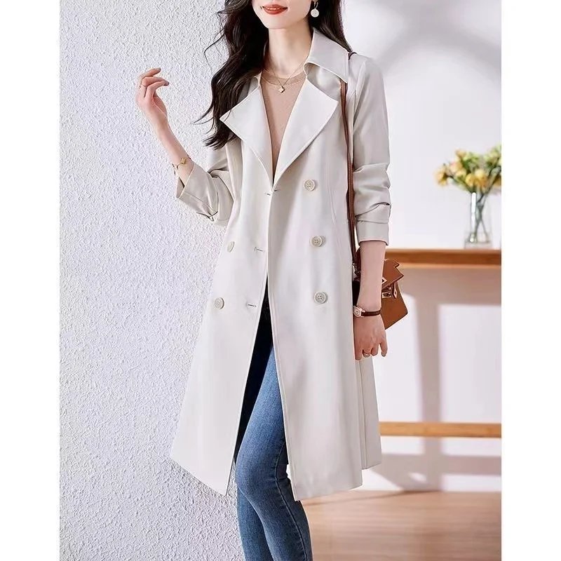 Новинка женское осеннее пальто модное небольшой осенний темпераментный Узкий