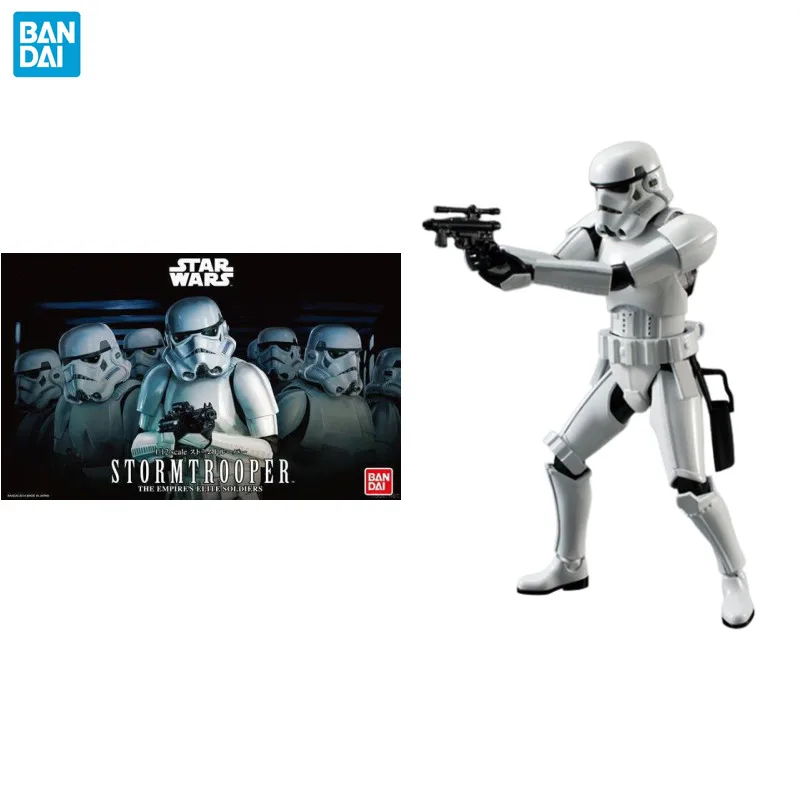 

Bandai Original STAR WARS Movie Anime 1//12 Scale STORMTROOPER THE EMPIRES ELITE SOLDIERS Action Figure Toys Gifts for Children