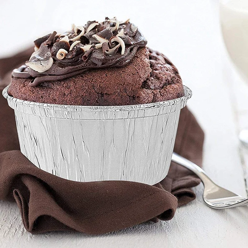 Алюминиевая фольга Ramekin алюминиевая бумажная чашка 150 упаковок одноразовая для