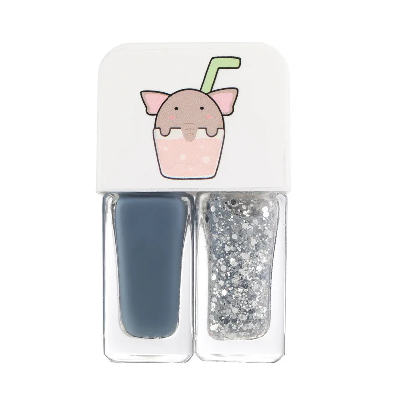 Pregnant and Children Can Be Pulled Off The Nail 60 Seconds Fast Dry No Bake Transparent Explosive Nail Beauty Twin Nail Polish