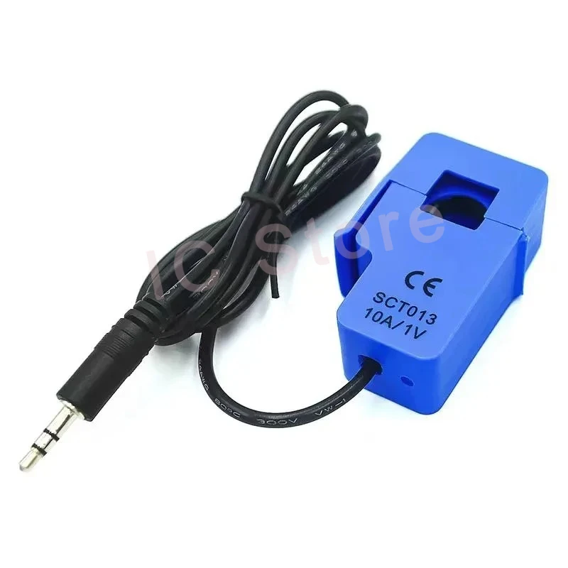 Фото SCT-013-000 5A 10A 20A 30A 50A 100A 50MA 1V 1% неинвазивный трансформатор тока с разделенным сердечником, датчик тока переменного тока №2