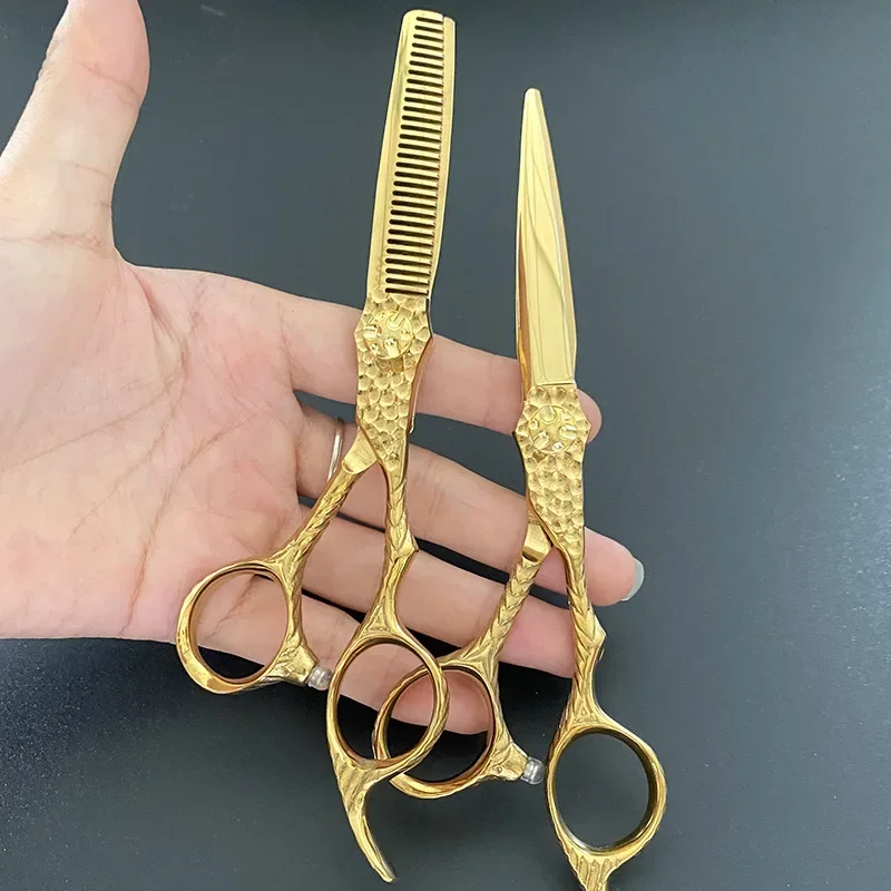

Профессиональные японские ножницы для стрижки волос 440C 6 дюймов, плоские ножницы для стрижки зубов, филировка, парикмахерские ножницы для стрижки волос