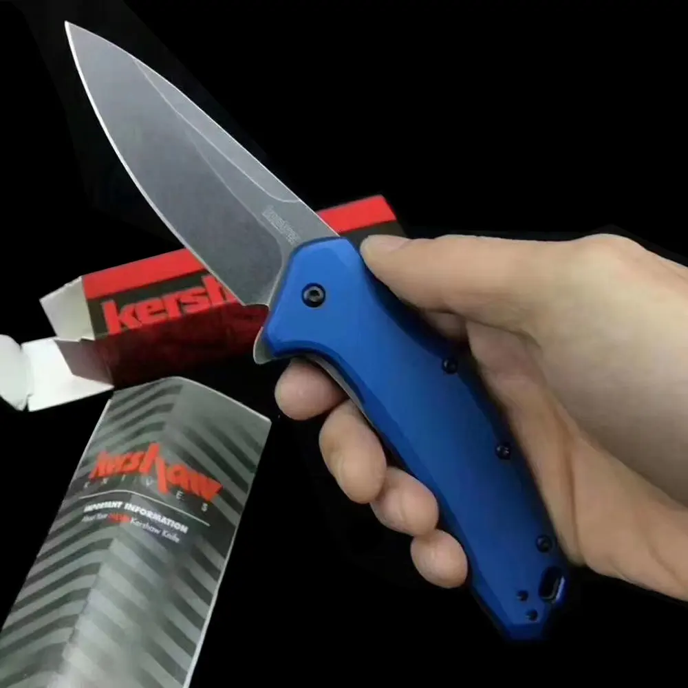 

Kershaw 1776 Edc Folding Knife Assisted Folder Multi Self Defense Pocket Flipper Knife Tactical Tool Aluminum Alloy Handle