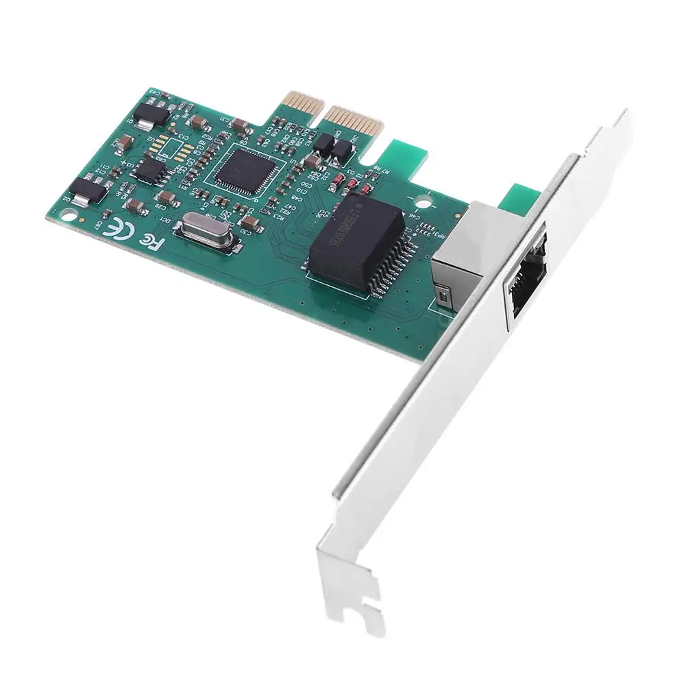 Сетевой контроллер 8111C самонастраивающаяся Gigabit Ethernet PCI-E карта RJ45 Lan адаптер