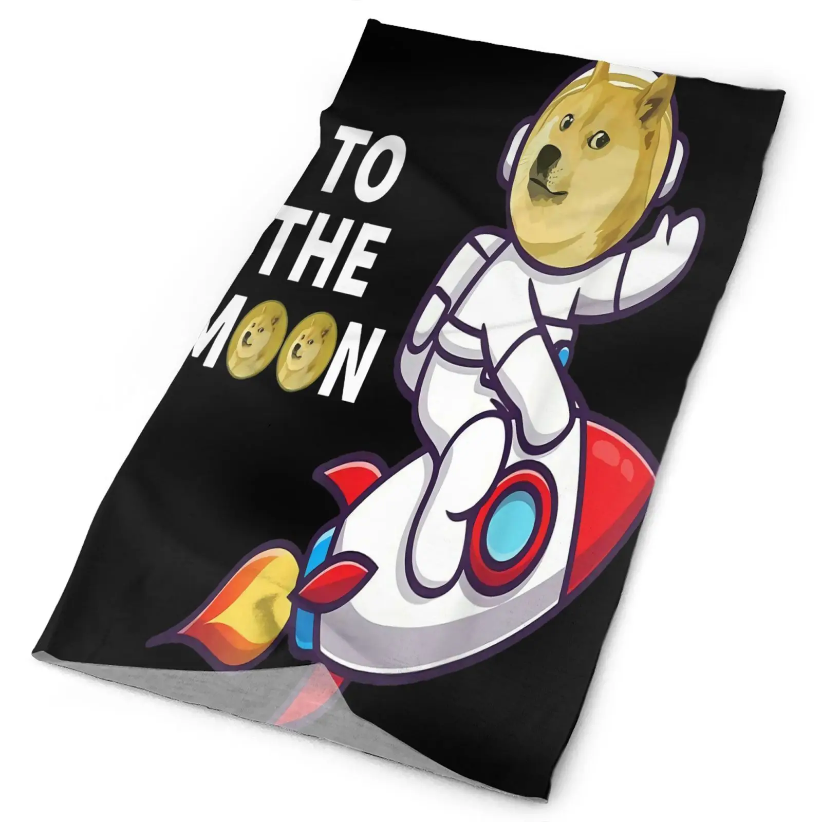 

Цифровая валюта Dogecoin To The Moon 3933 Мужская бандана охотничий лыжный мужской шарф Зимний женский шарф Маскировочная камуфляжная тактическая
