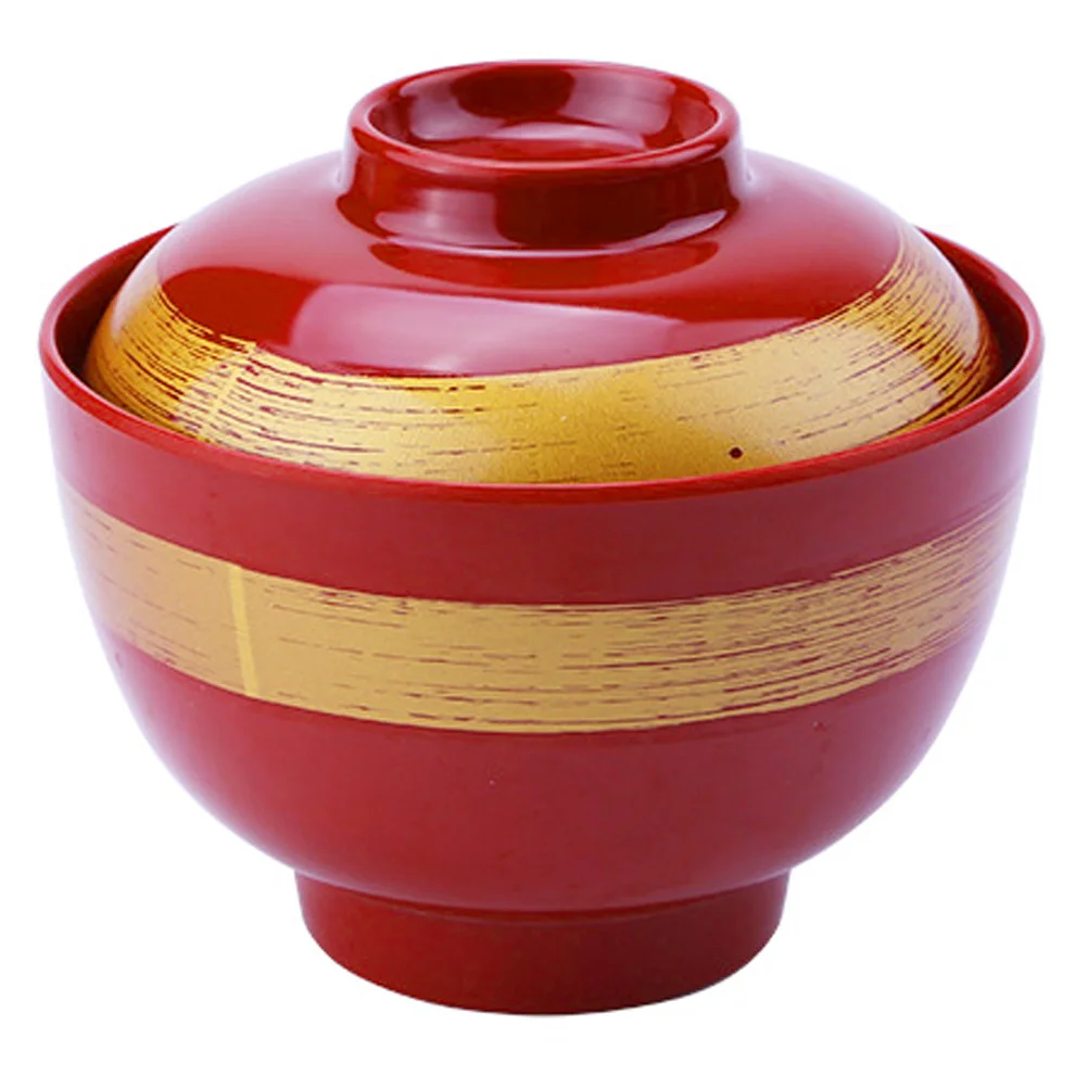 

Bowl Soup Japanese Bowls Container Riceegg Steamed Appetizer Steam Pho Pasta Serving Noodle Cup Miso Ramen Kitchen Covered Cups