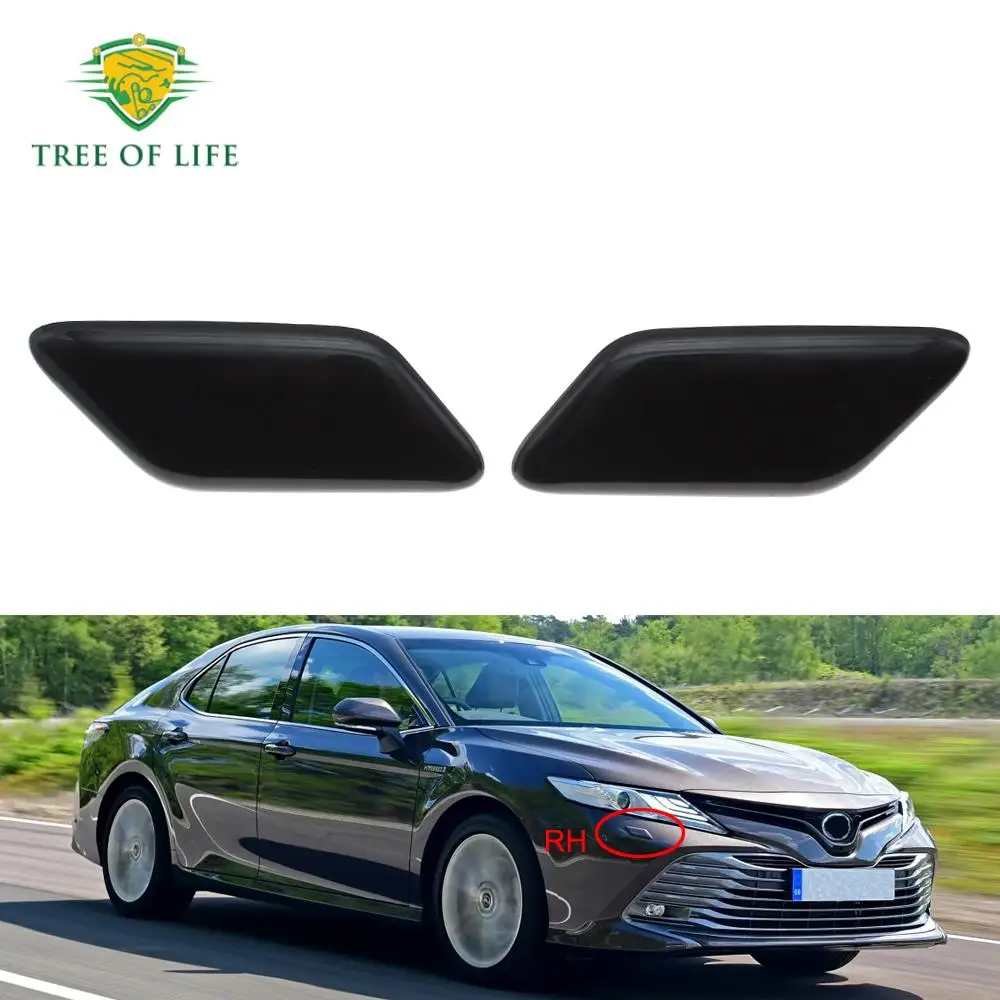 

Передний бампер, лампа для фары, шайба, привод для очистки распылителя, крышка для Toyota Camry 2018 2019 85354-33020 85354-33020