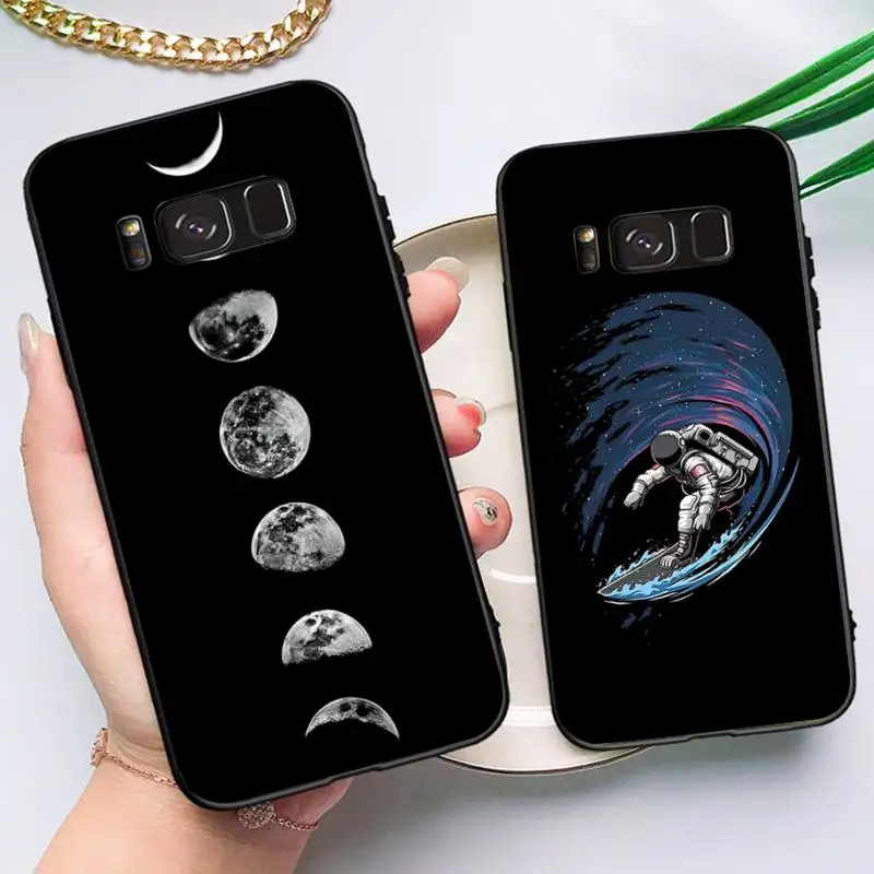 

Moon Astronaut Phone Case For Samsung Galaxy Note 10Pro Note20ultra note20 note10lite M30S Coque