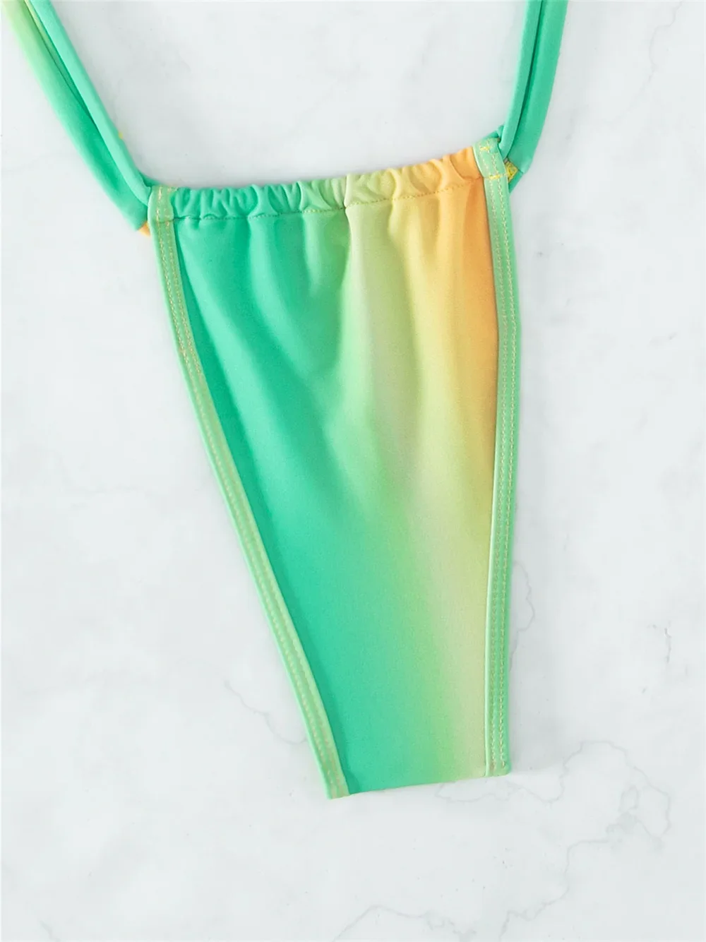 Сексуальное бандажное бикини с открытой спиной экстремальное монокини Y2K