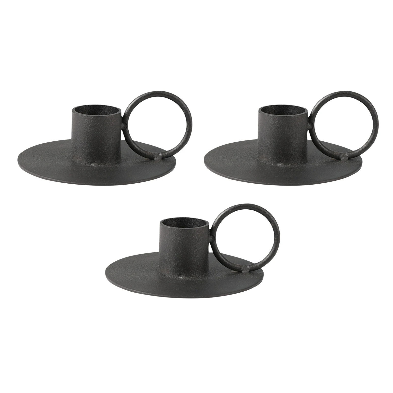 

3 шт., Настольный подсвечник с ручкой, в винтажном стиле