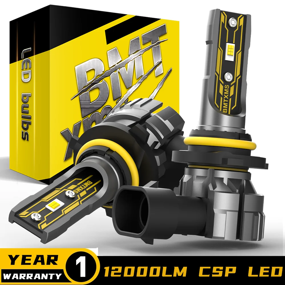 

BMTxms 12000LM H8 H11 H27W 880 881 LED Fog Light H27 H16JP H10 9145 H3 9006 HB4 LED Fog Driving Lamp DRL 12V White Golden Yellow