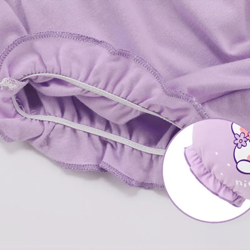 Шорты из 100% хлопка для малышей милые трусики с рисунками маленьких девочек