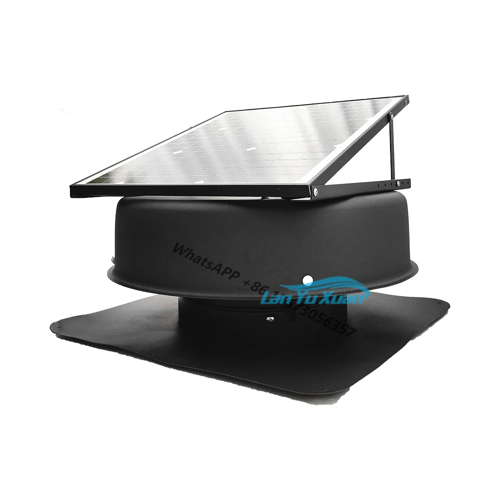 

10 Pieces Eco-friendly DC 6-18V Solar Panel Household Powered Air Circulating Exhaust Fan with DC Motor