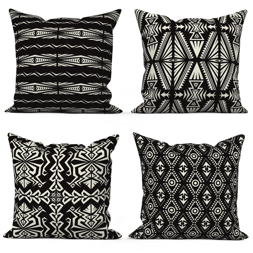 

Чехол-подушка с геометрическим рисунком, 40x40, 45x45, 50x50