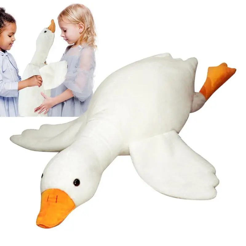 

Gooses Stuffed Animal Super Soft Duck Plush Toy Soft Cute Plushie Hugging Pillow Dolls Duck Stuffed Animal Gifts For Kids