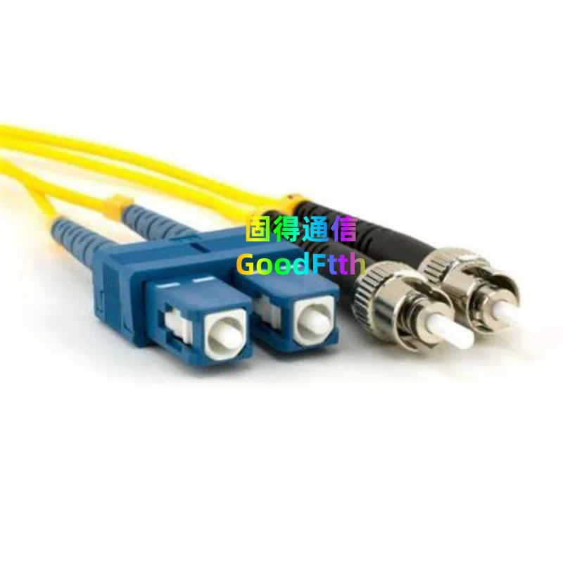 Фото Патч-корд SC-ST ST-SC UPC SM G655 Duplex, кабель-перемычка GoodFtth №1