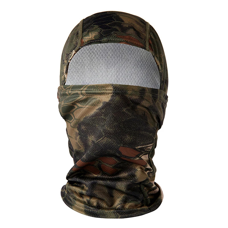 Тактическая маска полного лица с камуфляжем балаклава для военных игр CP Military Hat Охота Велосипед Велоспорт Армия Бандана Шарф на шею.
