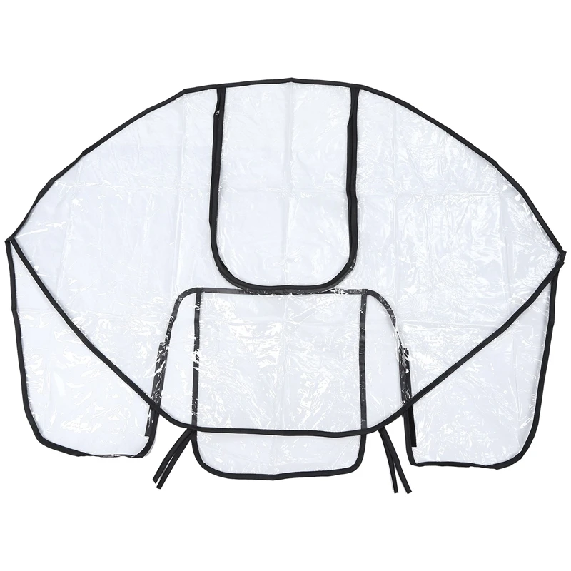 

Baby Stroller Rain Cover Non-toxic Tasteless PVC Universal Wind Dust Shield For Strollers Pushchairs Stroller Accessories