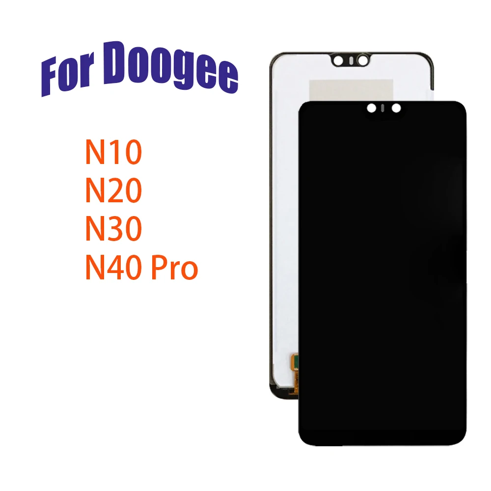 100% протестированный ЖК-дисплей для Doogee N10 N20 N30 N40 Pro дисплей ЖК-дисплей деталь для замены