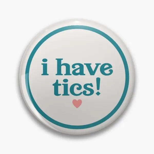 

Информативный дизайн «I has Tics Tourettes», настраиваемый мягкий булавка для кнопки, металлический Забавный значок для одежды, ювелирные изделия и...