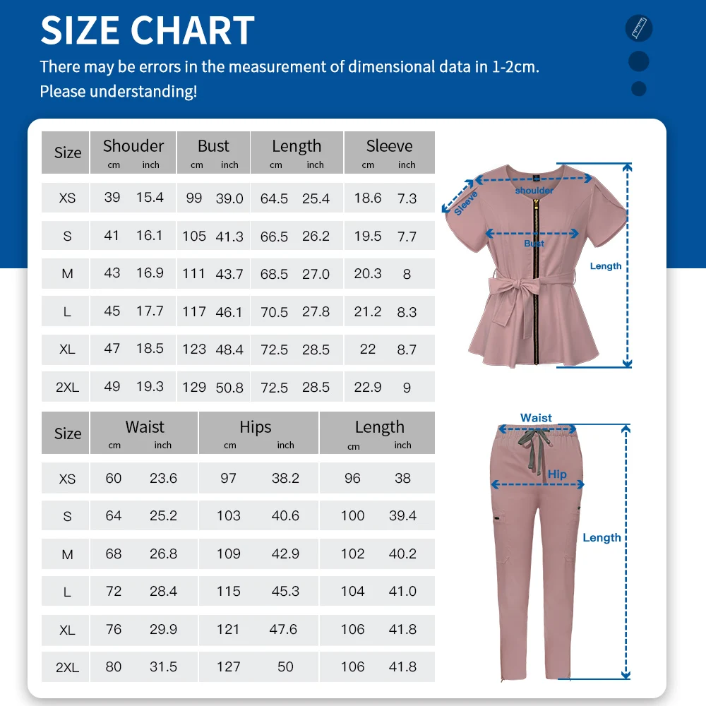 Best-selling Wholesale Fashionable Doctor Nursing Dentistry Uniforms Medical Hospital Short Sleeved Scrubs Medical Uniform Women images - 6