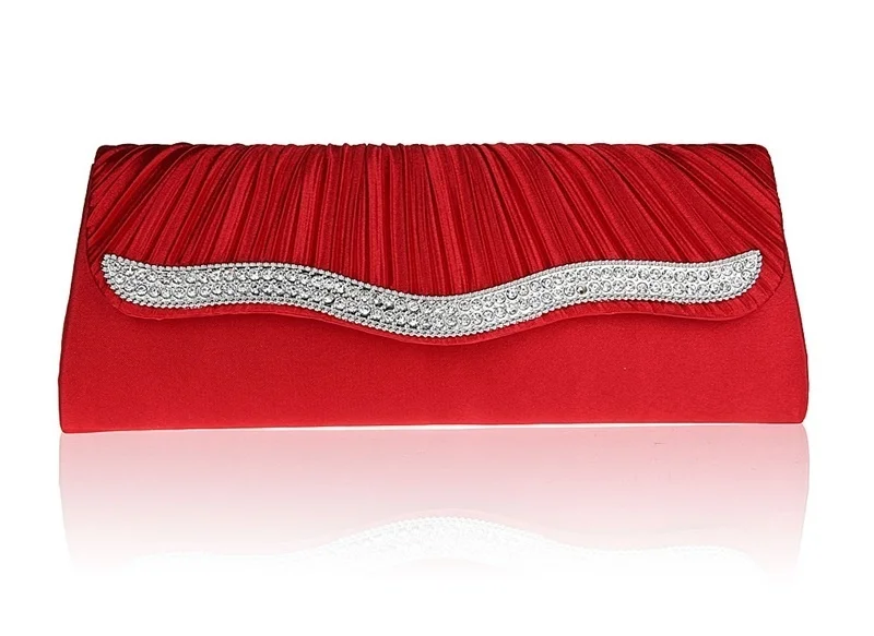 

Женская вечерняя сумка-клатч с цепочкой на плечо