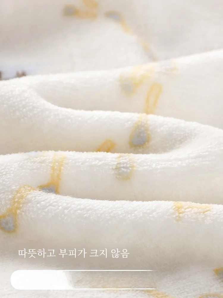 Пижамы из кораллового флиса Little Bear Paradise осенне-зимние женские фланелевые пижамы