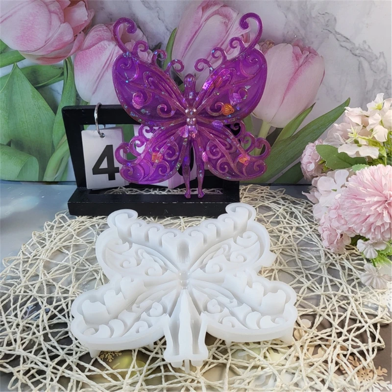 Прочная силиконовая форма для женщин-бабочек шикарная женская форма-бабочка из