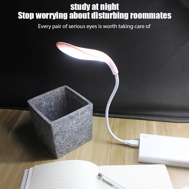 

Flexible USB Night Light Portable LED Lights Notebook Laptops Keyboard Computer Reading Table Lamp Lighting