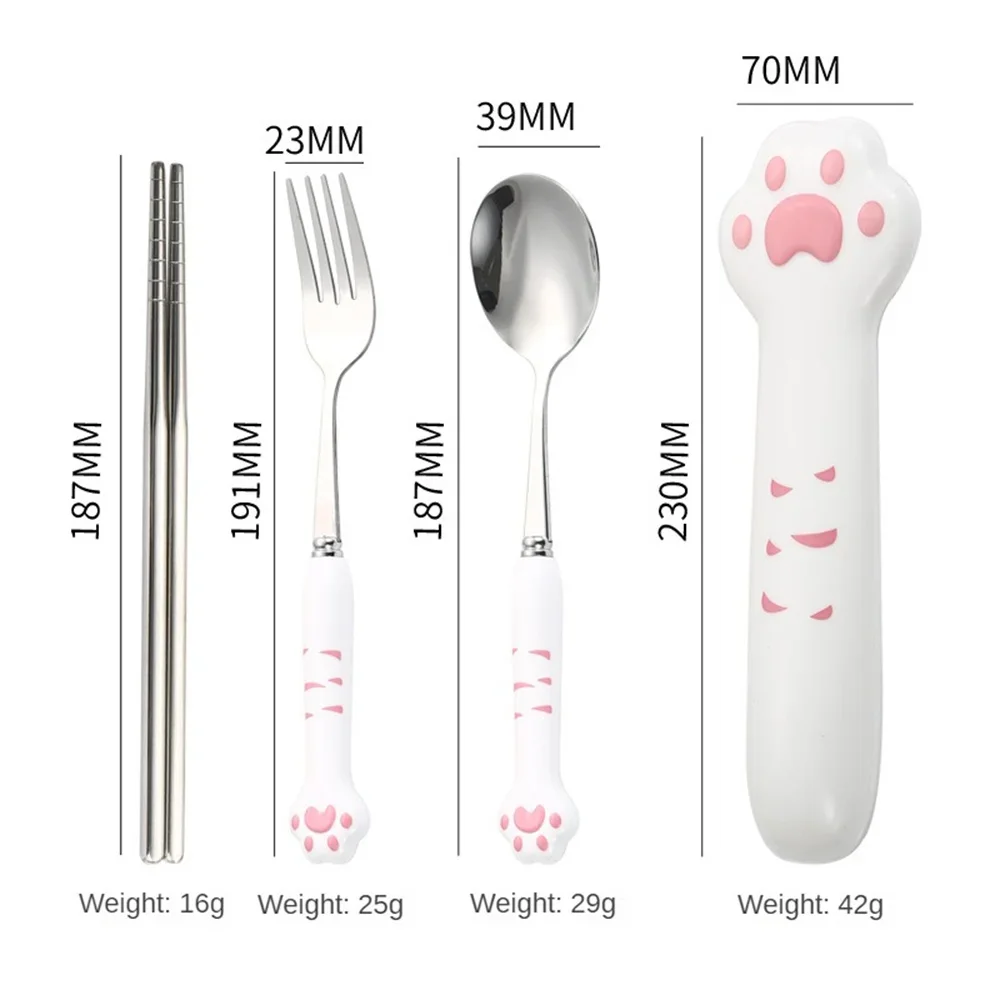 

Мультяшный набор ложек и вилок из нержавеющей стали