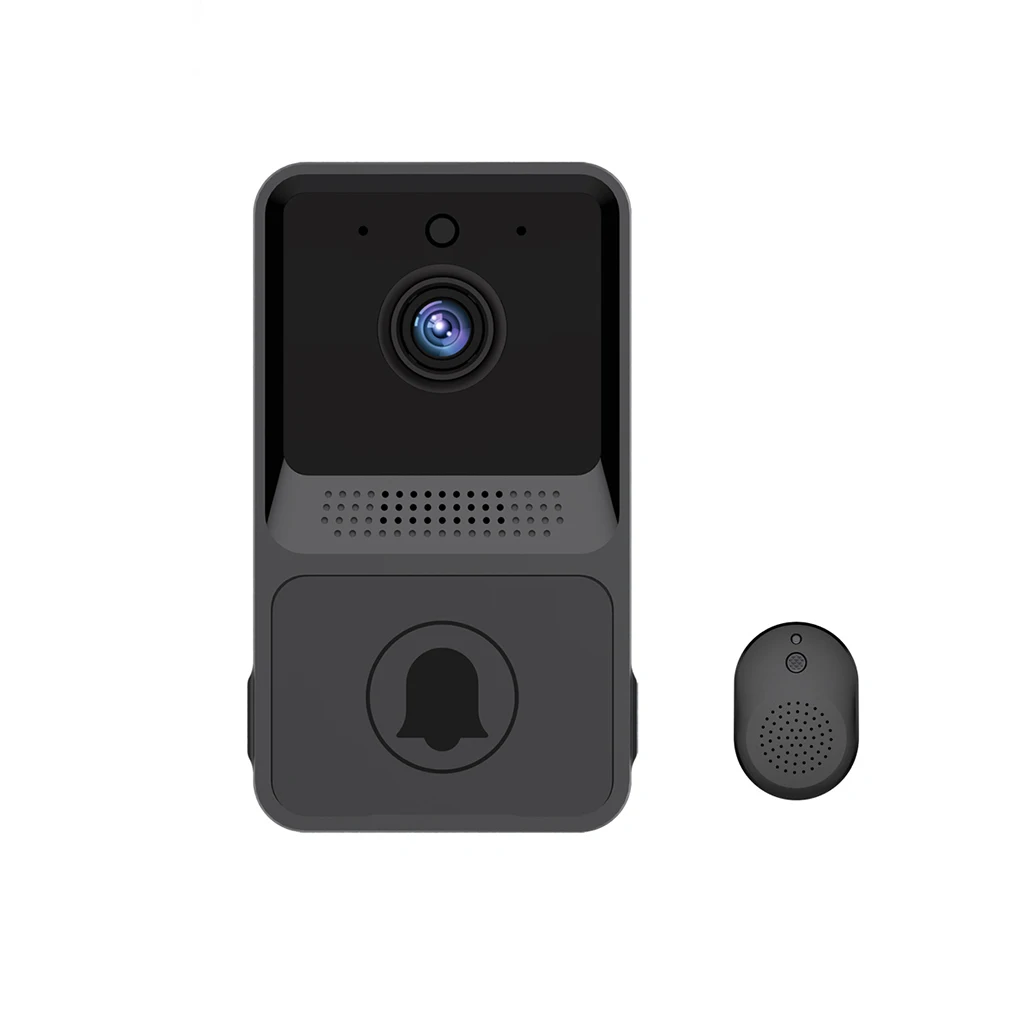 

Smart WiFi Door Bell Two Way Intercom Night View Wireless Button Doorbell