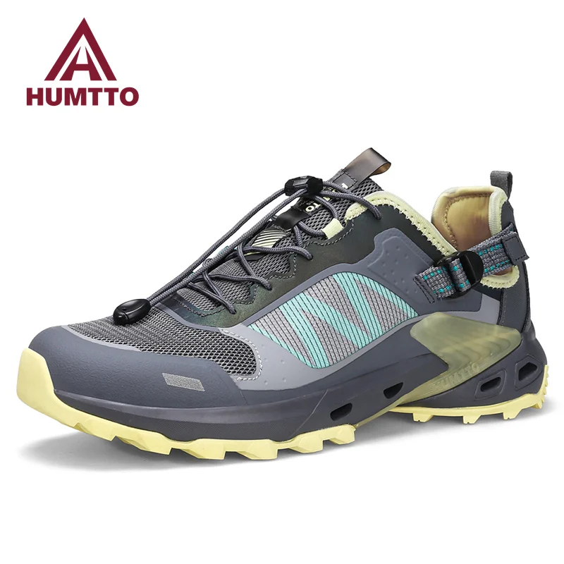 HUMTTO Quick Drying Shoes for Men Brand Summer Breathable Casual Sneakers Outdoor Luxury Designer Non-Leather Men's Sports Shoes