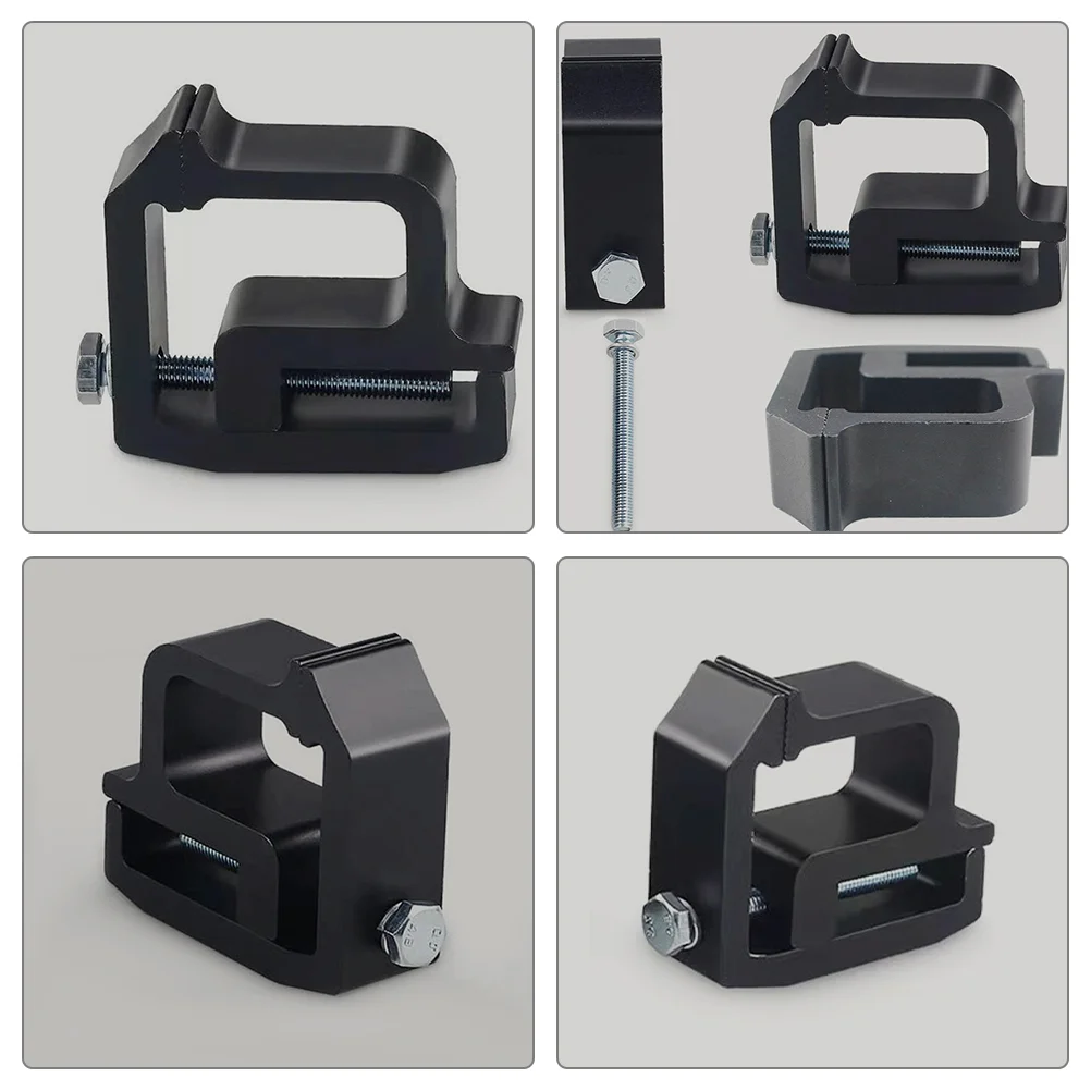 Грузовик на крышу кемпера Фиксированный монтажный зажим (черный) 4 шт./упак.