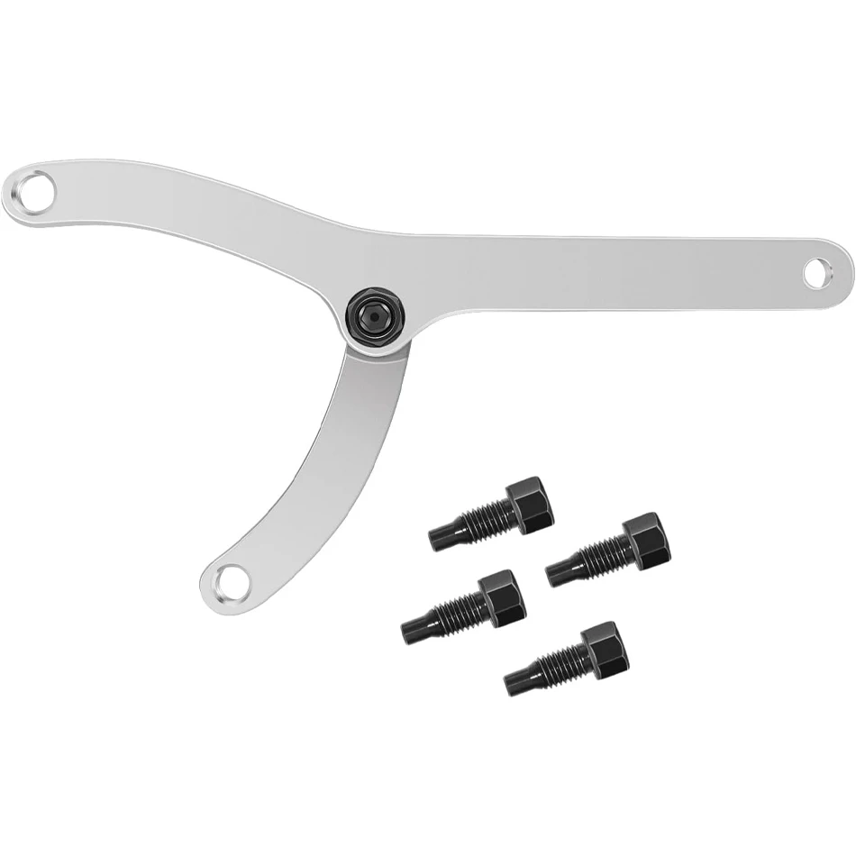 

Тяжелый гаечный ключ, используемый для снятия гидравлического цилиндра, разводной гаечный ключ с штифтами 1/4 дюйма, 5/16 дюйма и 2/5 дюйма.