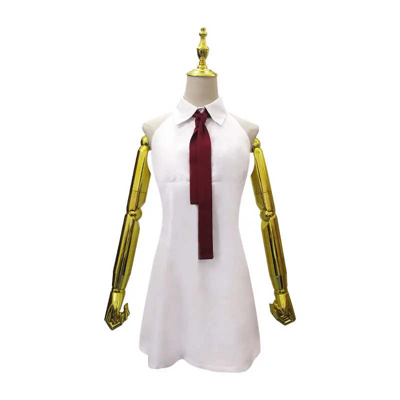 

Elizabeth Liones Cosplay Costume Anime The Seven Deadly Sins Student Girl Uniform Skirt Includes Bow Tie and Belt