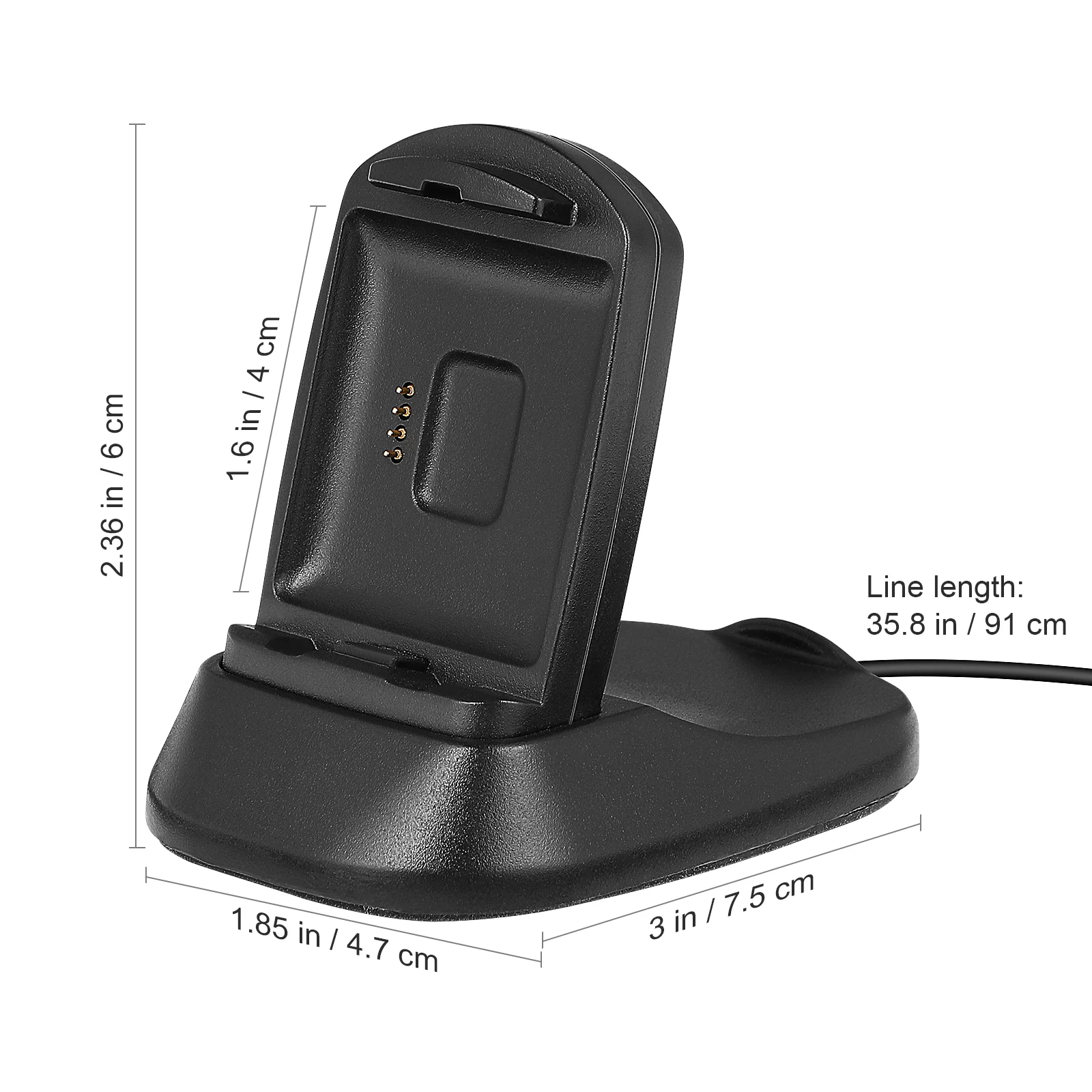 Зарядная док-станция с USB-кабелем совместимая умными часами серии Fitbit Blaze