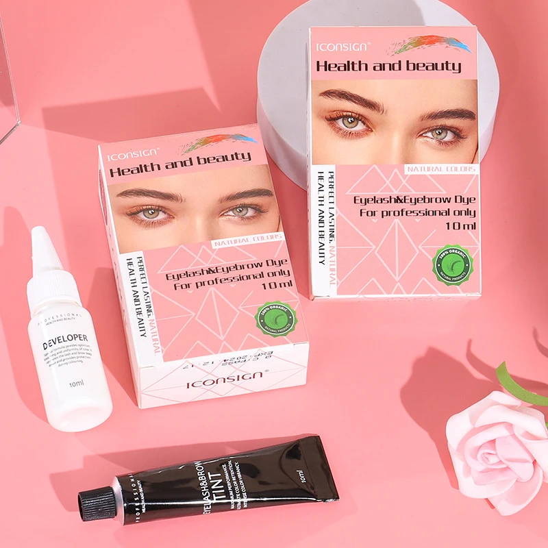 ICONSIGN натуральный цвет для бровей водостойкая долговечная краска принадлежности