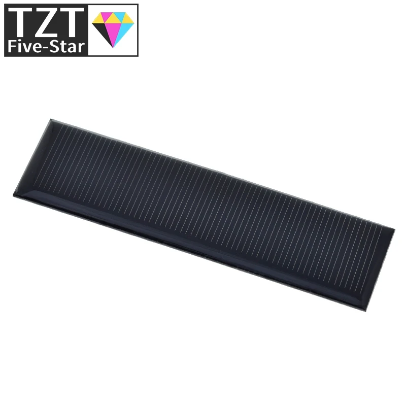 Поликристаллическая солнечная панель TZT 5 В 60 мА 0 33 Вт