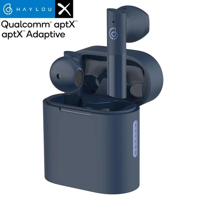 

Haylou MoriPods Qualcomm QCC3040 Wireless Bluetooth Earphone AptX Adaptive AAC 4 Dual Mic Noise Reduction TWS Headphones Headset