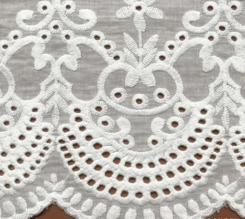 5 ярдов/партия вышитая кружевная скатерть 20 см/33 см