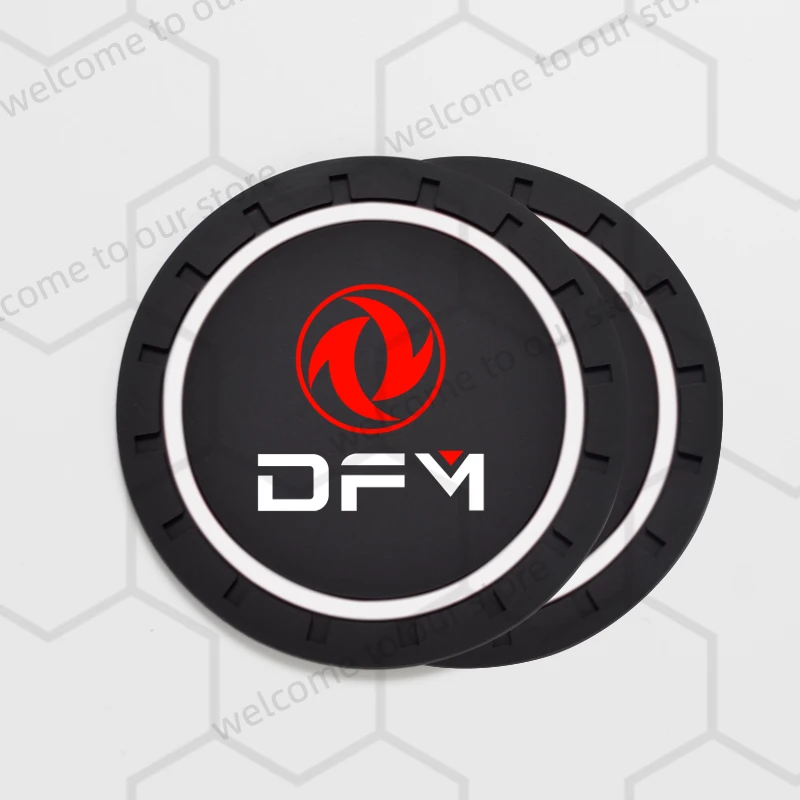 

2 шт. для Dongfeng DFM Aeolus MX6 S50 T5 S30 AX7 AX5 AX3 эмблема автомобильная подставка для чашки воды слот нескользящая накладка авто аксессуары для интерьера