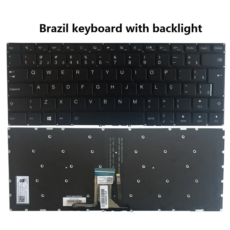 Новая клавиатура для ноутбука Lenovo YOGA 510-14AST 510-14IKB 510-14ISK 710-14IKB 710-14ISK 710-15IKB 710-15ISK