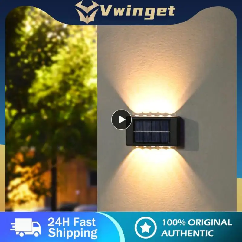 

2/4/5PCS Led Wall Lamp Outside Sunlights Balcony Yard Street Decor Wall Light Outdoor House Garden Indoor Garden Lights New