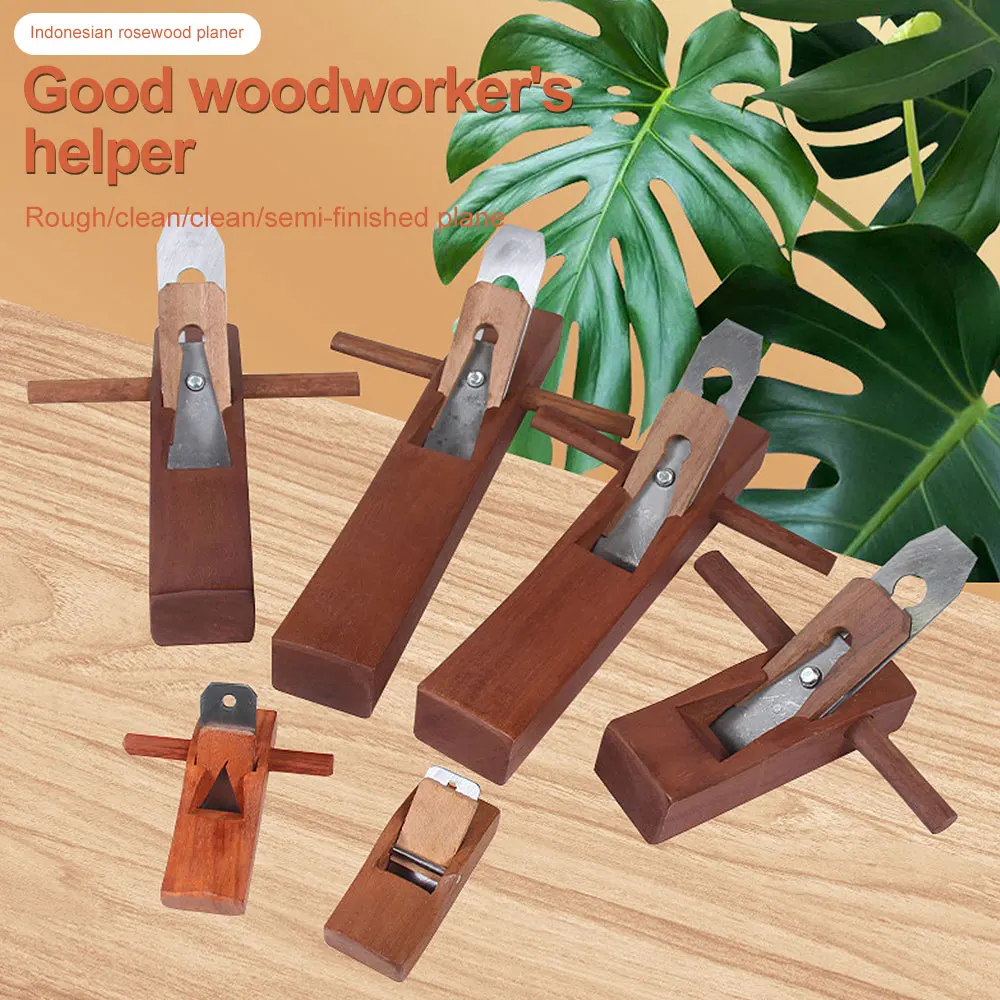 

Mini Woodworking Flat Plane Wooden Hand Planer Trimming plane Carpenter Woodcraft DIY Tool Wood Planer Home Garden