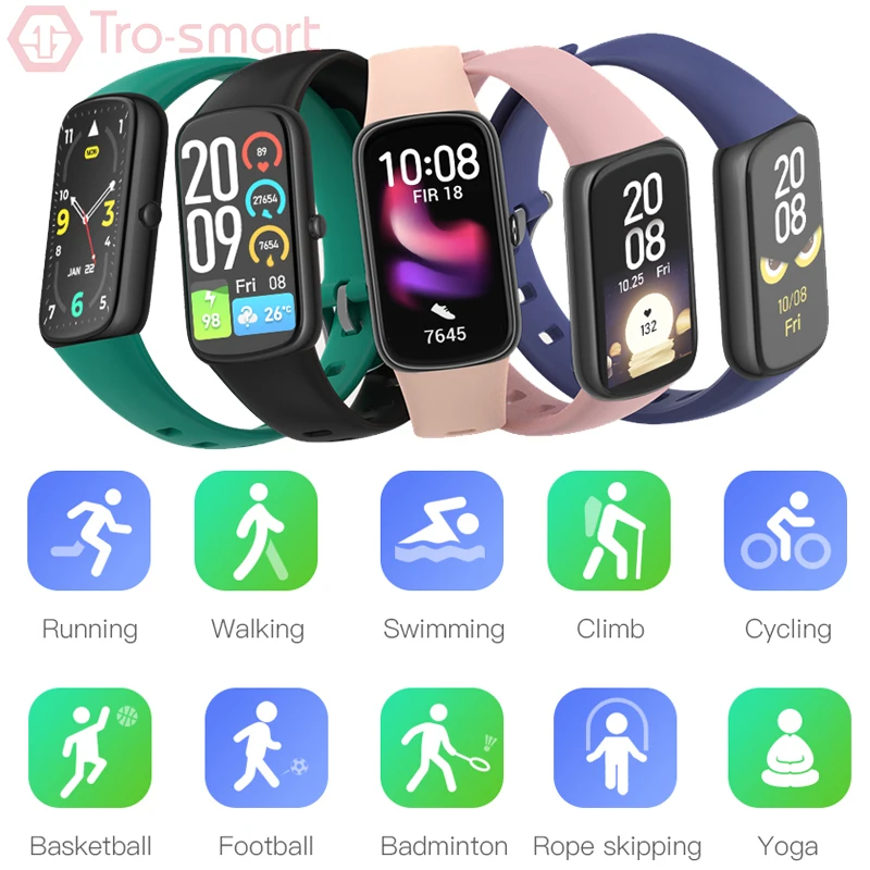 Смарт-браслет C11 для мужчин и женщин фитнес-трекер с функцией измерения кровяного