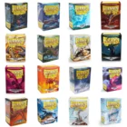 100 шт.кор. цветные матовые карманы для карт Demark Dragon Shield защитные карточки для MGT карт для PKMStar Reals настольных игр