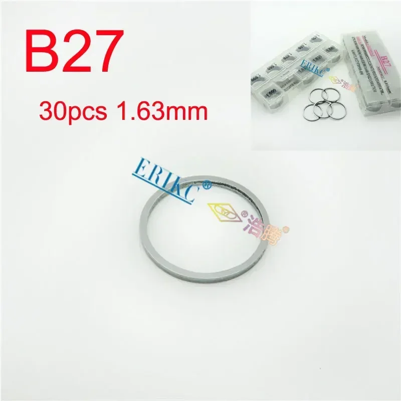 

B27 Ремонтные прокладки для форсунок Размеры 1,57-1,66 мм 1,57 1,58 1,59 1,60 1,61 1,62 1,63 1,64 1,65 1,66 Регулировочная прокладка шайбы для Denso